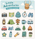 ✈️ Little Adventures Sticker Pack